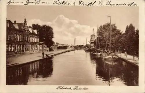 Ak Rotterdam Südholland Niederlande, Schiekade