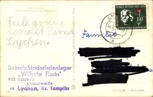 Ak Eberswalde in Brandenburg, Forstwirtschaftliche Fakultät