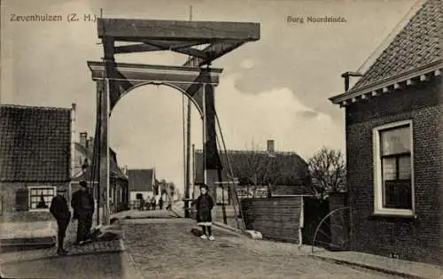 Ak Zevenhuizen Zuid-Holland, Burg Noordeinde