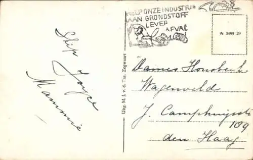 Ak Zoetermeer Zuid-Holland, Dorpstraat