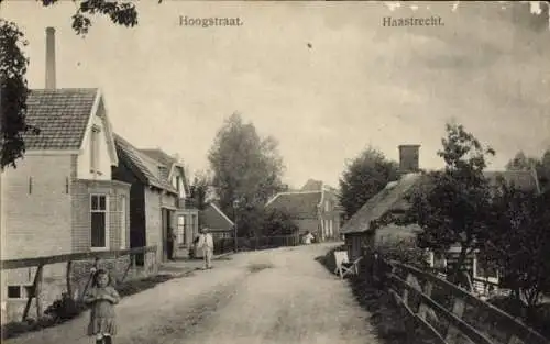 Ak Haastrecht Zuid-Holland, Hoogstraat