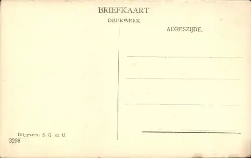 Ak Haastrecht Zuid-Holland, Hoogstraat