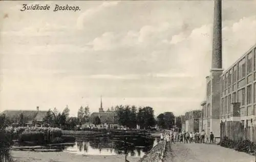 Ak Boskoop Alphen aan den Rijn Zuid-Holland Nederland, Zuidkade