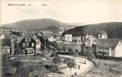 Ak Braunlage im Oberharz, Totalansicht