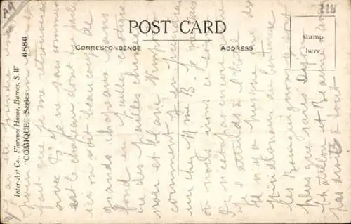 Ak Vermenschlichte Katzen mit einem Regenschirm