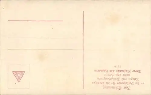 Künstler Ak Kaiserin Auguste Viktoria, Portrait