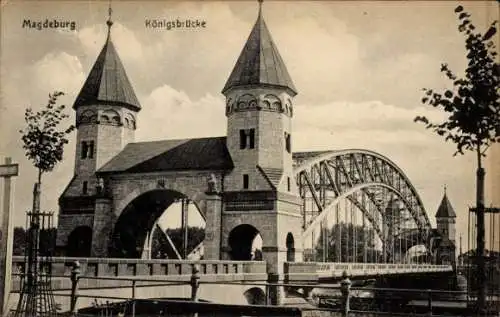 Ak Magdeburg, Königsbrücke