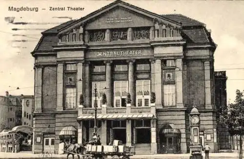 Ak Magdeburg an der Elbe, Zentraltheater