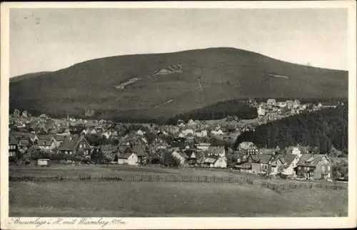 Ak Braunlage im Oberharz, Gesamtansicht