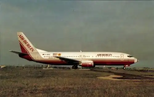 Ak Deutsches Passagierflugzeug, Boeing 737-400, Air Berlin