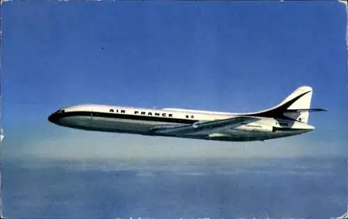 Ak Französisches Passagierflugzeug, Air France, Caravelle