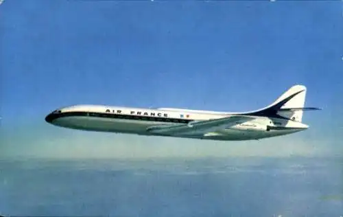 Ak Französisches Passagierflugzeug, Air France, Caravelle