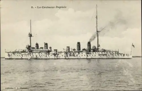 Ak Französisches Kriegsschiff Dupleix, Französische Marine