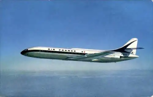 Ak Französisches Passagierflugzeug, Air France, Caravelle