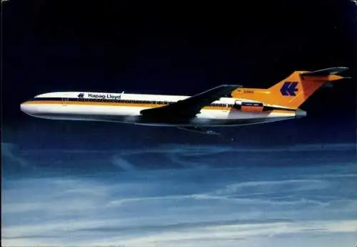 Ak Passagierflugzeug Boeing 727 200 Jet der Hapag Lloyd