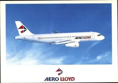 Ak Deutsches Passagierflugzeug, Aero Lloyd, Airbus A320