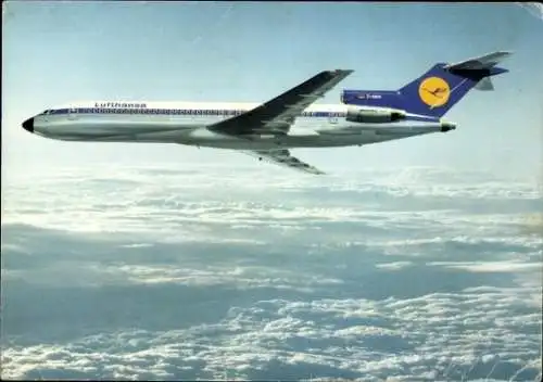 Ak Deutsches Passagierflugzeug, Lufthansa, Boeing B 727 Europa Jet