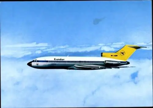 Ak Deutsches Passagierflugzeug, Condor, Boeing 727 30 Europa Jet