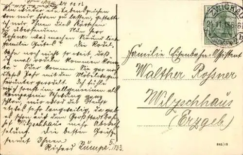 Ak Zwickau in Sachsen, Schwanenteich, Postamt