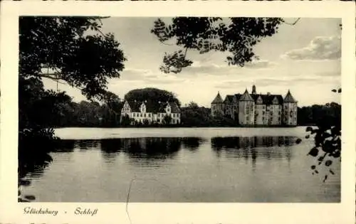 Ak Glücksburg an der Ostsee, Schloss