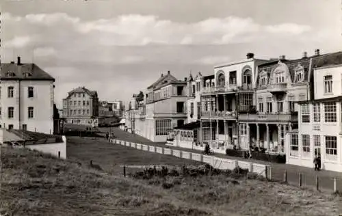 Ak Nordseebad Norderney Ostfriesland, Damenpfad