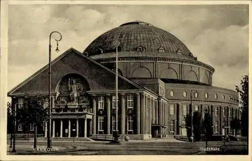 Ak Hannover in Niedersachsen, Stadthalle