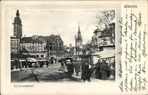 Ak München, Victualienmarkt