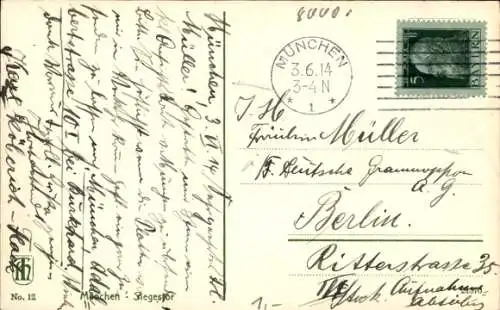 Ak München, Siegestor