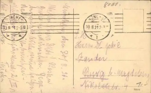 Ak München Bayern, Markuskirche