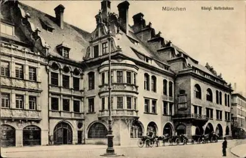 Ak München Oberbayern, Königliches Hofbräuhaus