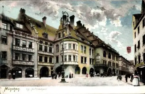 Ak München, Kgl. Hofbrauhaus