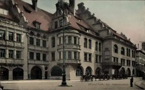 Ak München Oberbayern, Königliches Hofbräuhaus