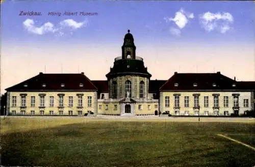 Ak Planitz Zwickau in Sachsen, König Albert Museum