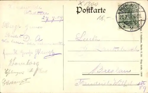 Ak Eberswalde in der Mark, Stadtsee, Bootsstation, Badeanstalt