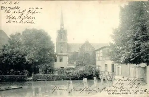 Ak Eberswalde in der Mark, Katholische Kirche