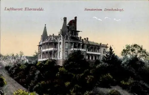 Ak Eberswalde in der Mark, Sanatorium Drachenkopf