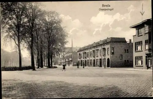 Ak Breda Nordbrabant Niederlande, Oranjesingel