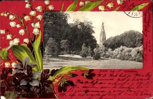 Passepartout Ak Breda Nordbrabant Niederlande, Valkenberg