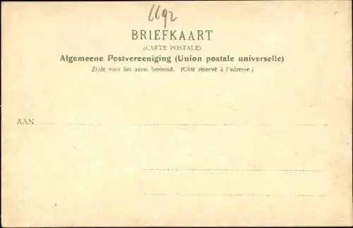 Ak Ulvenhout Nordbrabant Niederlande, Boschwachter