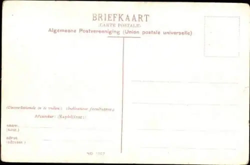 Ak Breda Nordbrabant Niederlande, Veemarkt, Straßenbahn