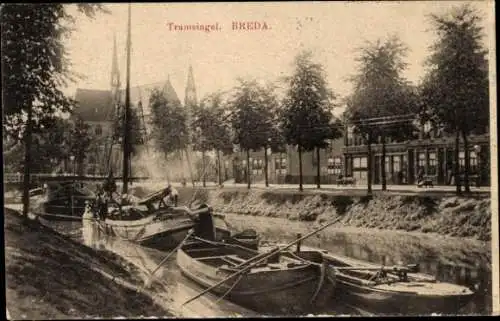 Ak Breda Nordbrabant Niederlande, Tramsingel