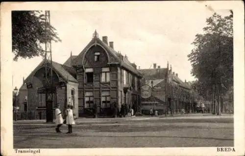 Ak Breda Nordbrabant Niederlande, Tramsingel