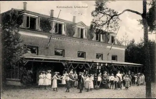 Ak Ulvenhout Nordbrabant Niederlande, Koloniehuis