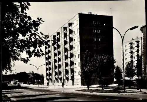 Ak Katowice Kattowitz Oberschlesien, Hochhaus