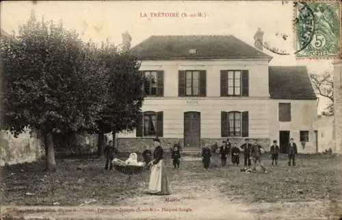 CPA La Trétoire Seine et Marne, Mairie