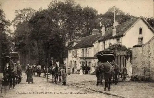 CPA Champlâtreux Val d'Oise, Maison Morel Cernois