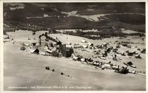 Ak Höchenschwand im Schwarzwald, Fliegeraufnahme