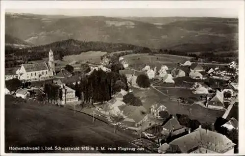 Ak Höchenschwand im Schwarzwald, Fliegeraufnahme