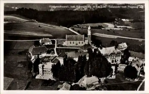 Ak Höchenschwand im Schwarzwald, Fliegeraufnahme