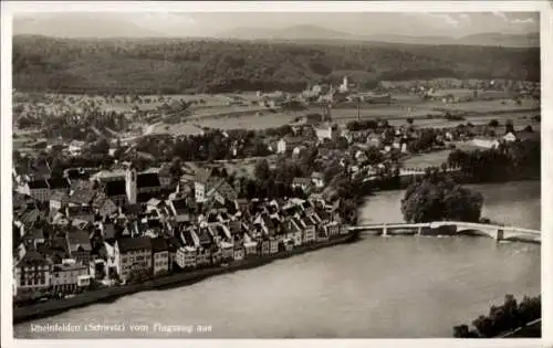 Ak Rheinfelden in Baden, Fliegeraufnahme